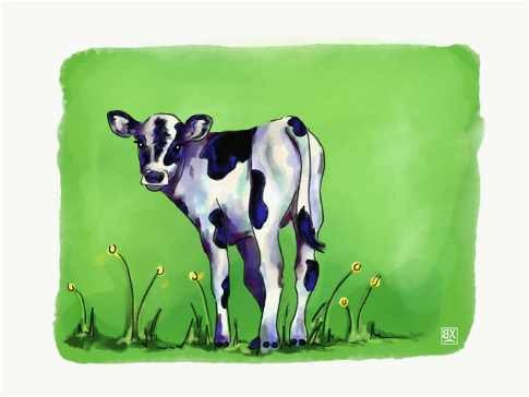 Welcome Baby Cow